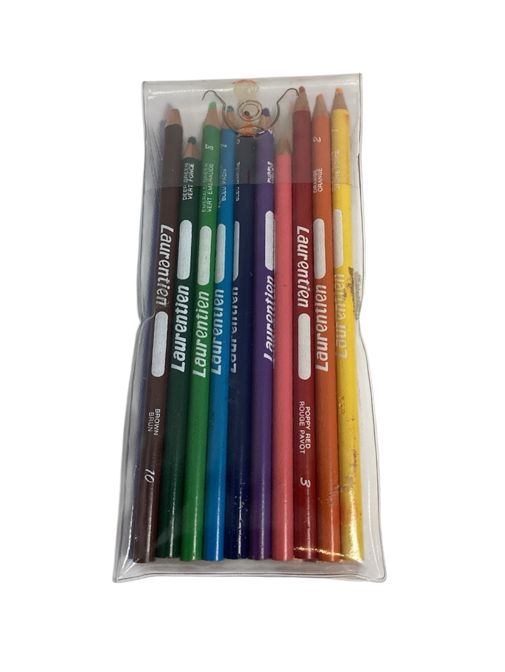💚 Laurentien Assorted Used Pencil Crayons - 20pc